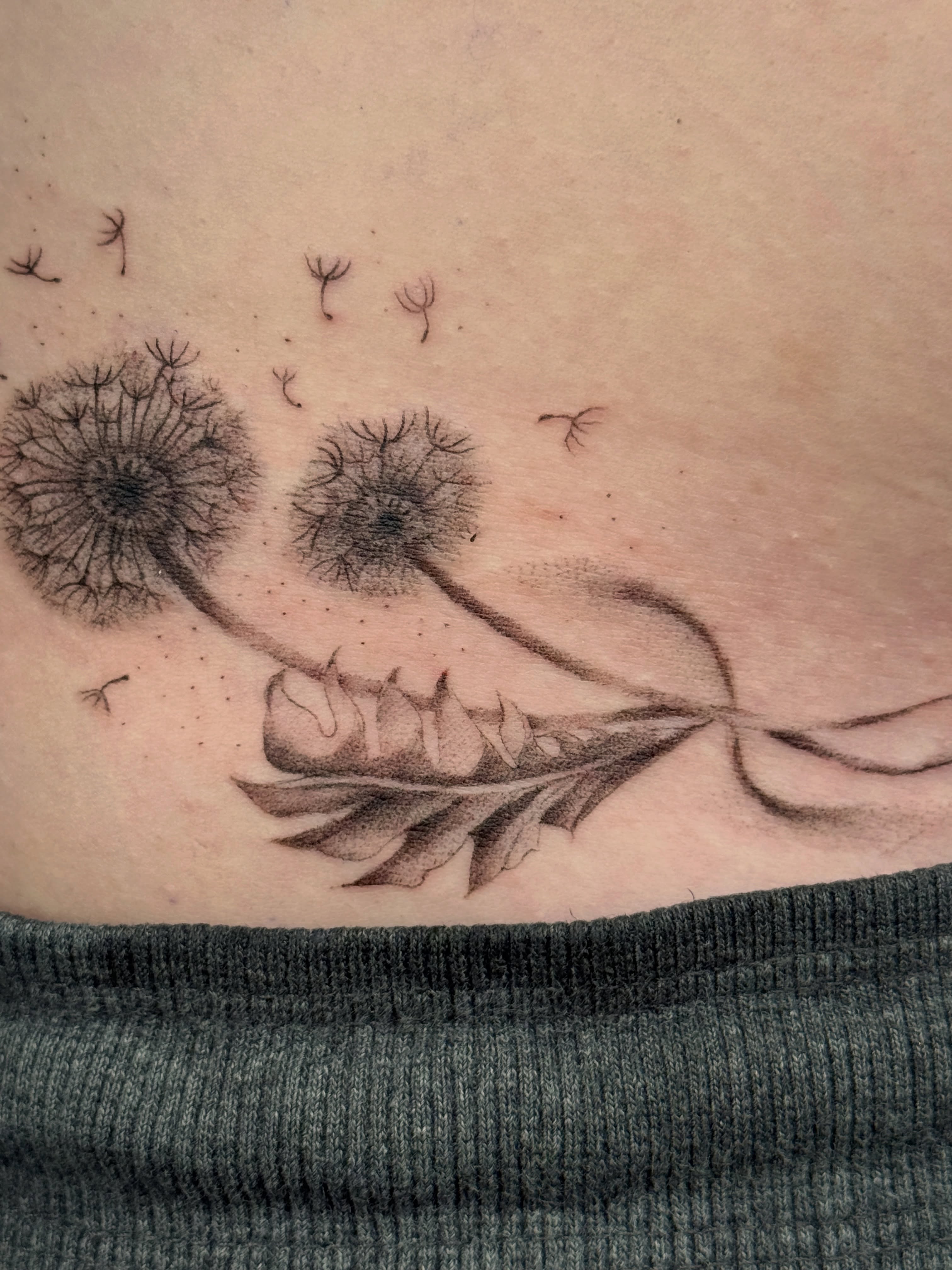 Tattoo by @inkbysana — dotwork, black_and_grey