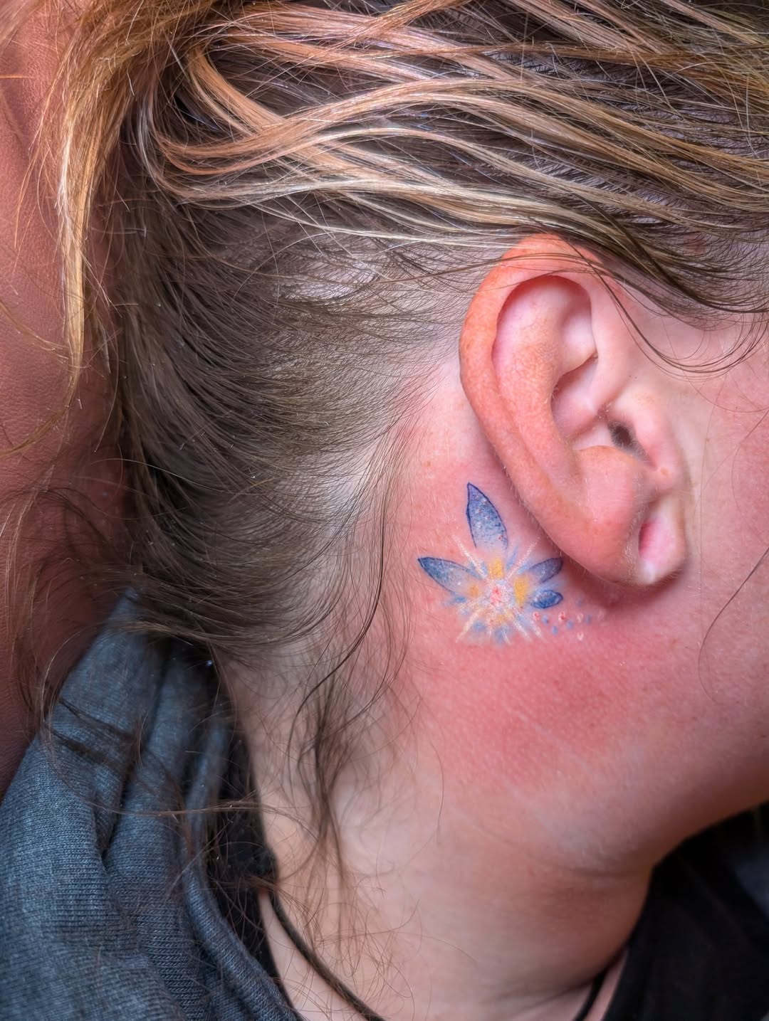 Tattoo by @cattatalso โ fine_line, dotwork