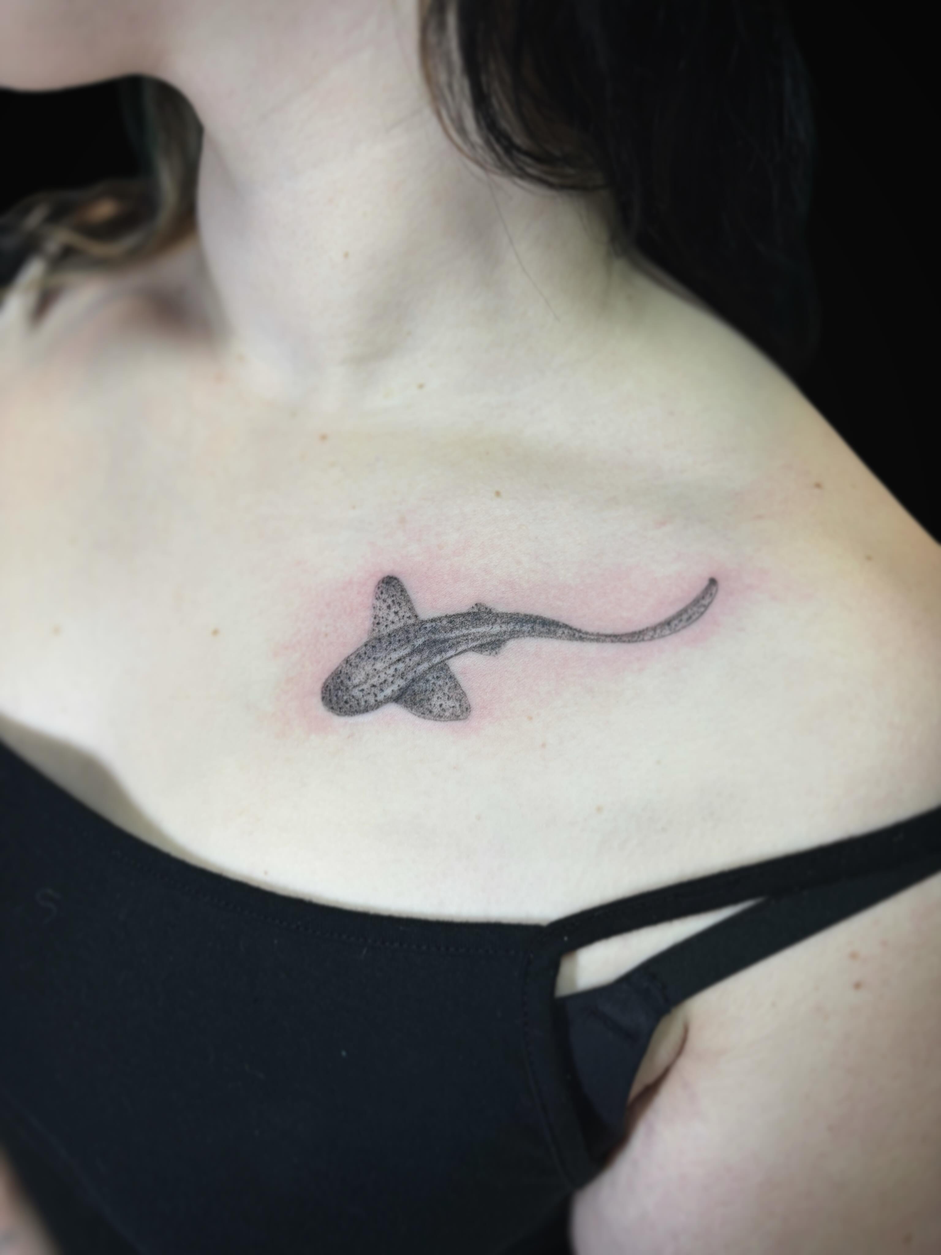 Tattoo by @theinkedfrog — dotwork