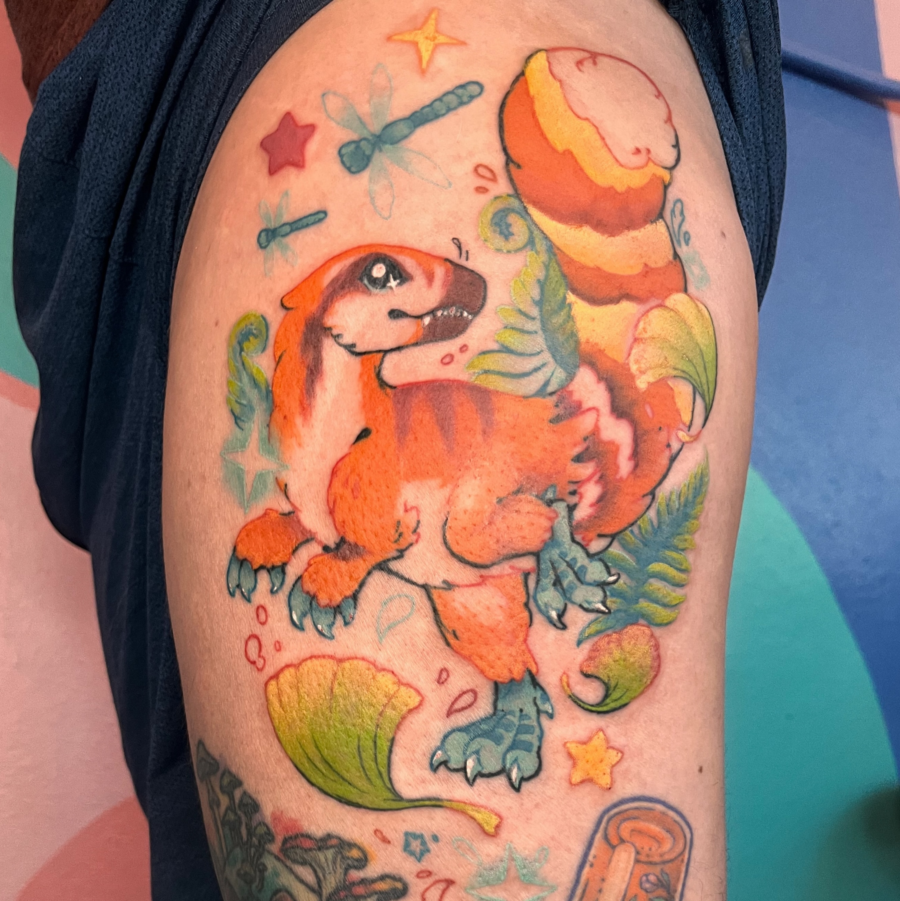 Tattoo by @hournoon β watercolor