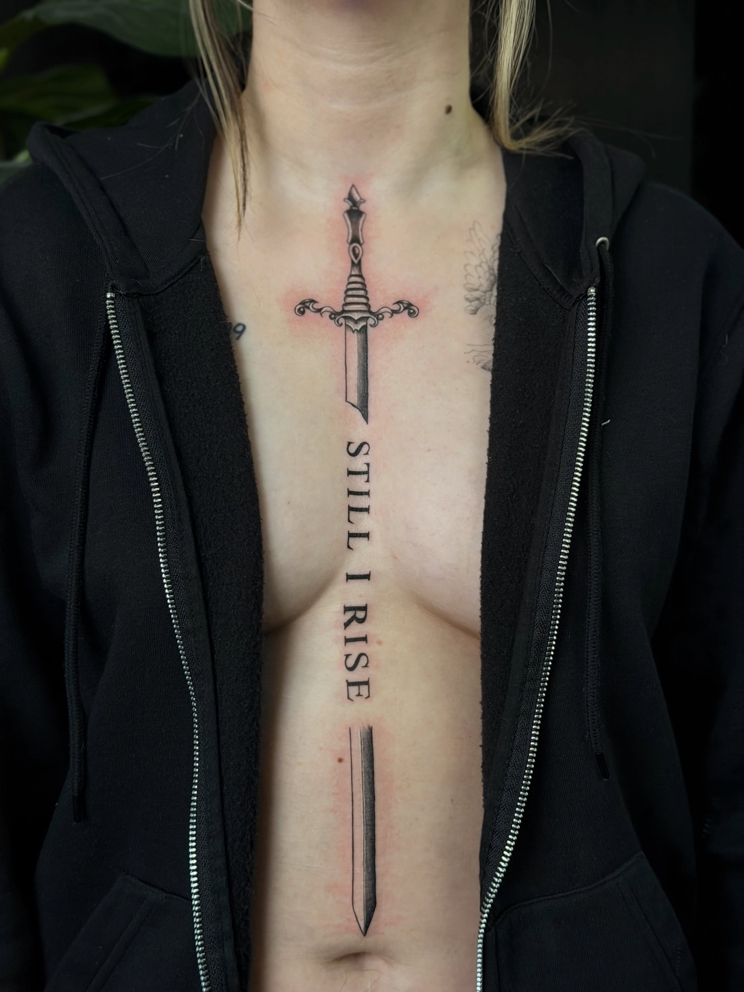 Tattoo by @inkedbyneet — black_and_grey