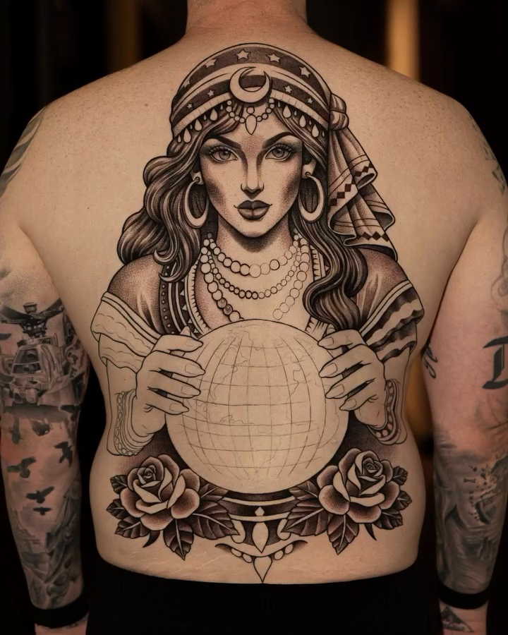 Tattoo by @johnpereztattoos — black_and_grey, realism