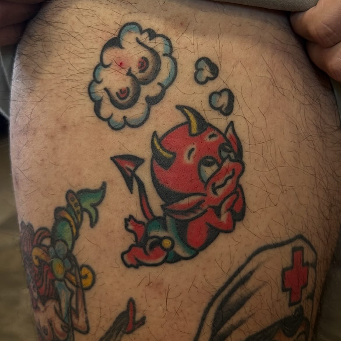 Tattoo by @salchichatattoos — american_traditional