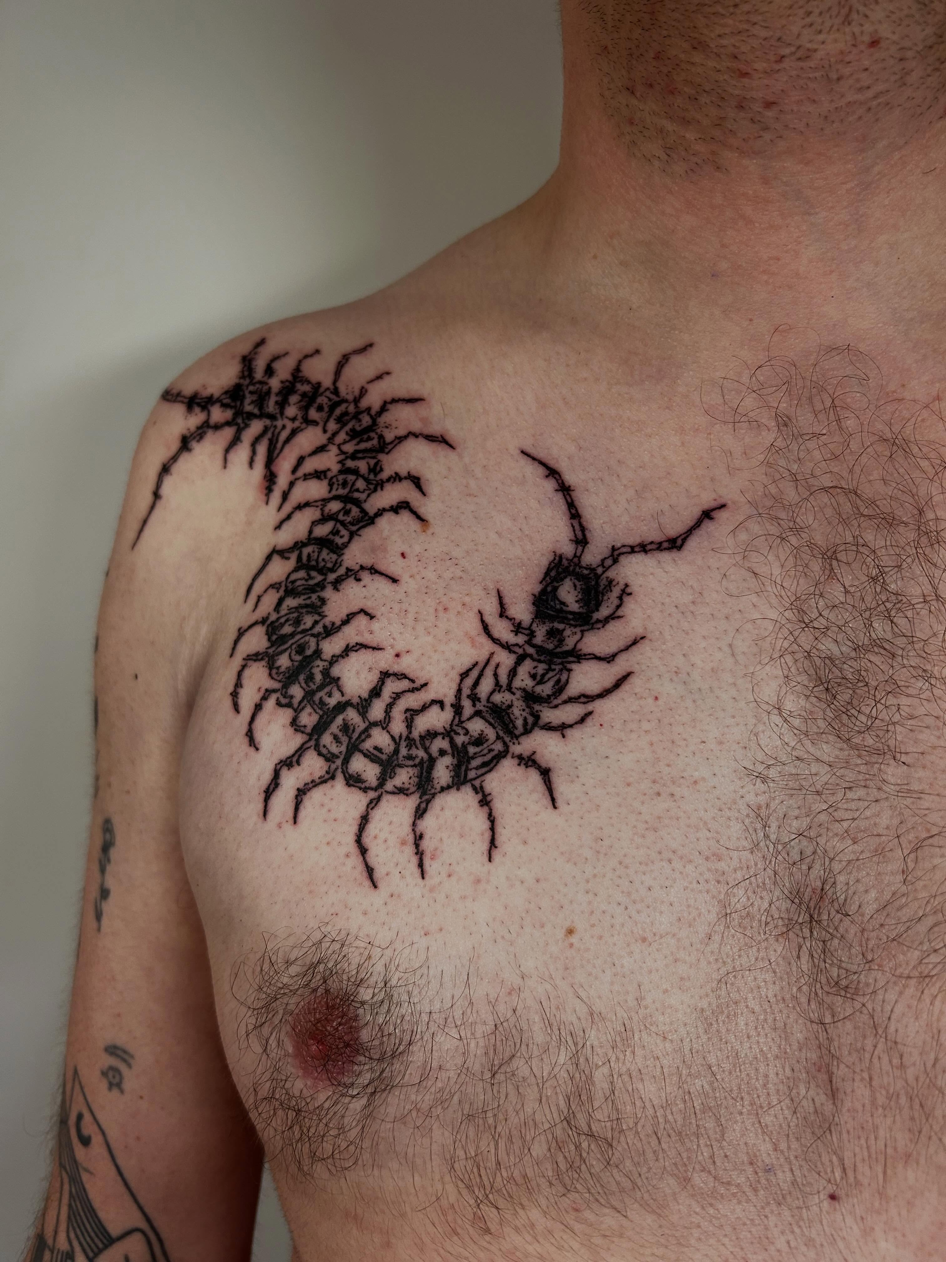 Tattoo by @tomlovesid — black_and_grey