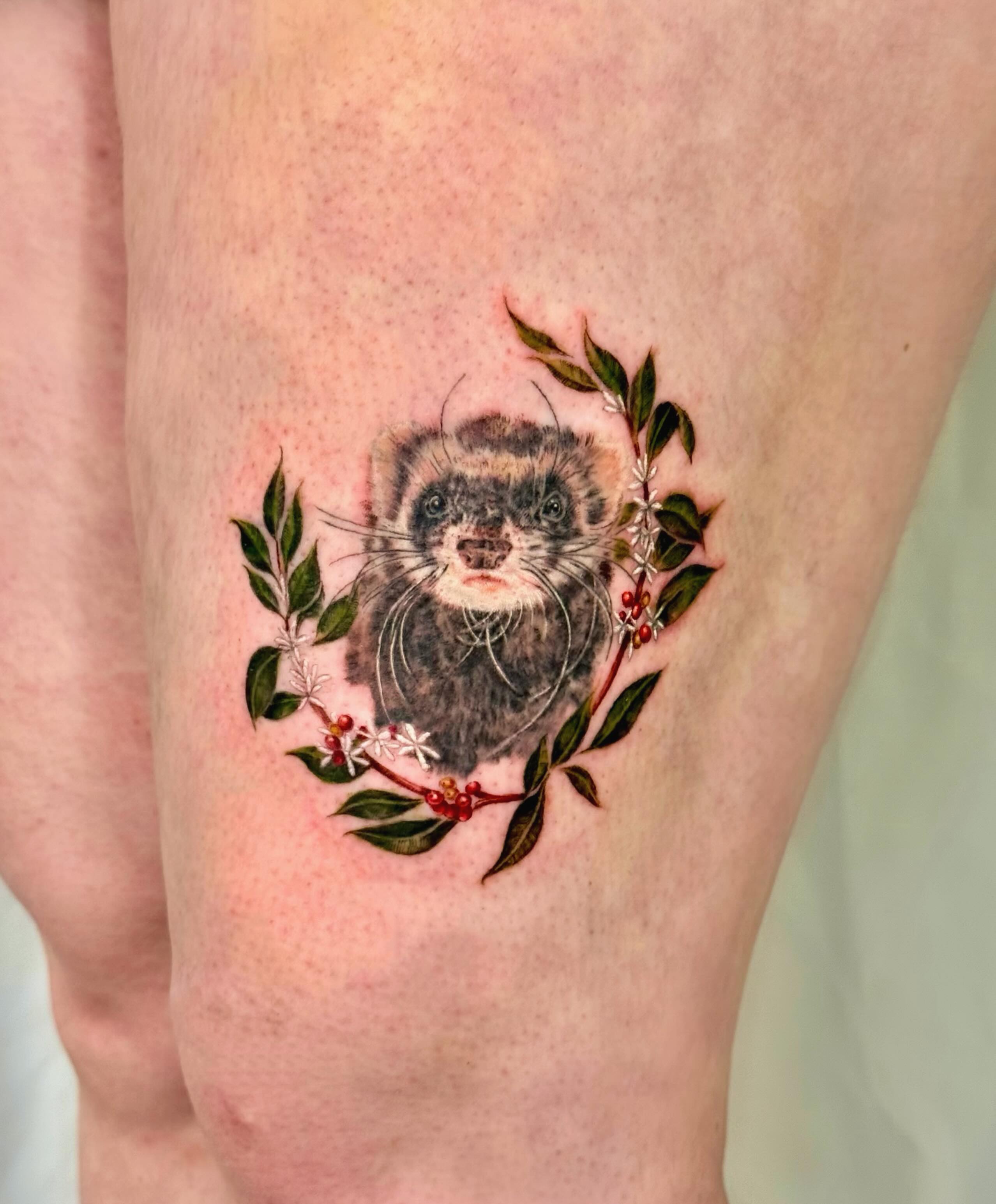 Tattoo by @varonyart — realism