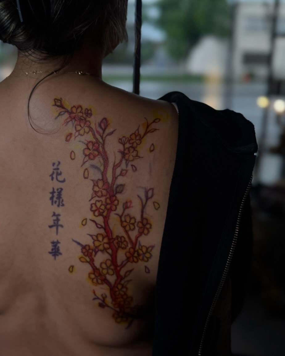 Tattoo by @carsytat — watercolor