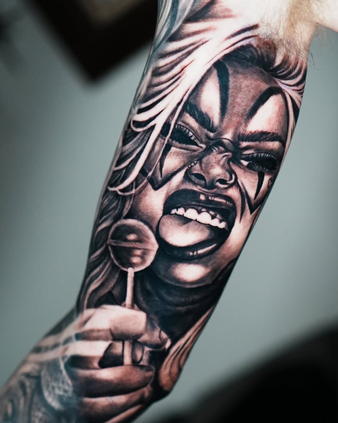 Tattoo by @mrdrextattoo — realism, black_and_grey