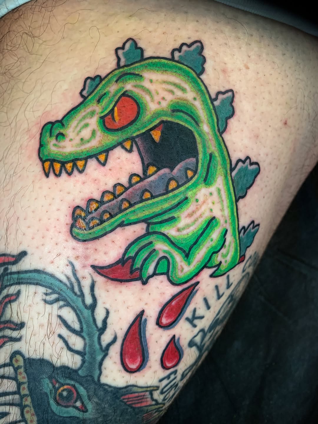 Tattoo by @destroytroy — new_school