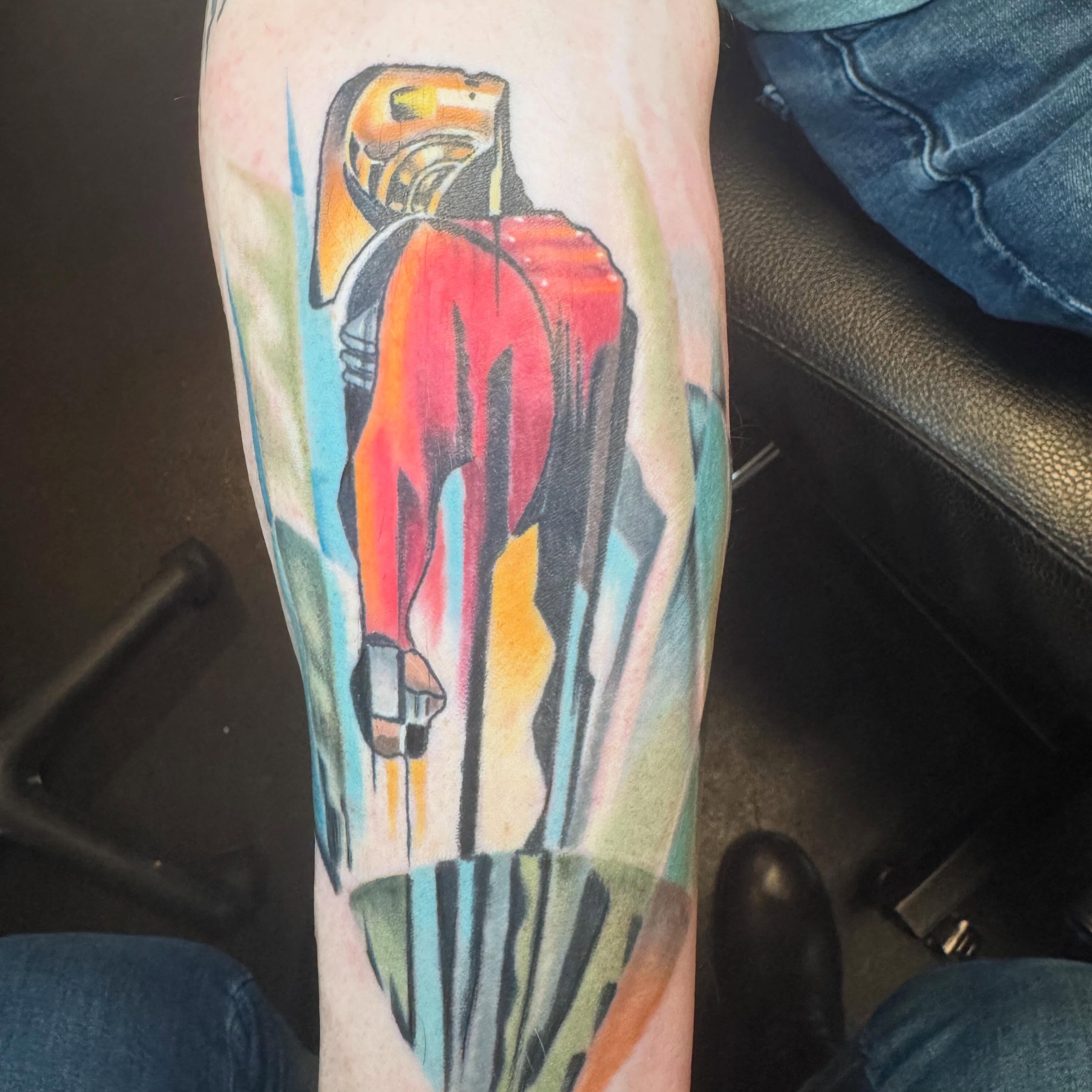 Tattoo by @hobokellyart โ new_school, watercolor