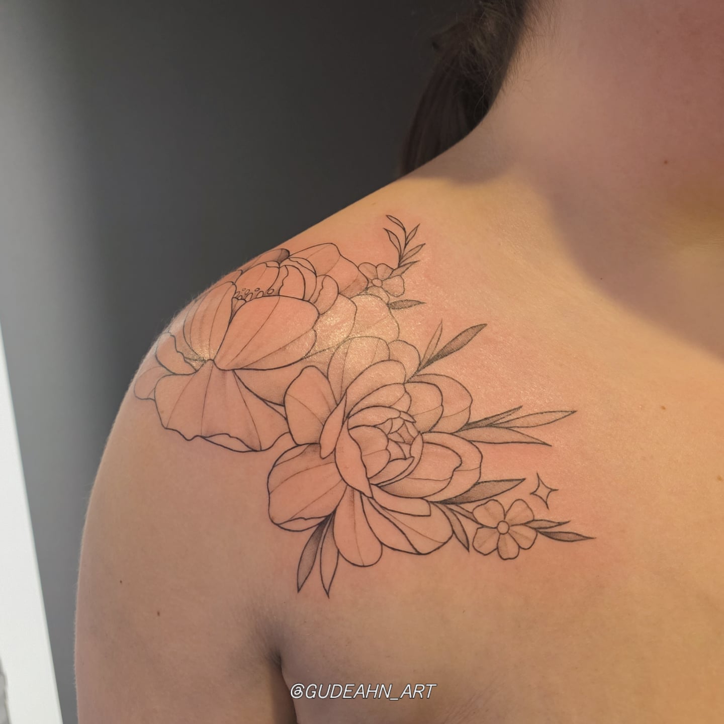 Tattoo by @gudeahn_art — black_and_grey