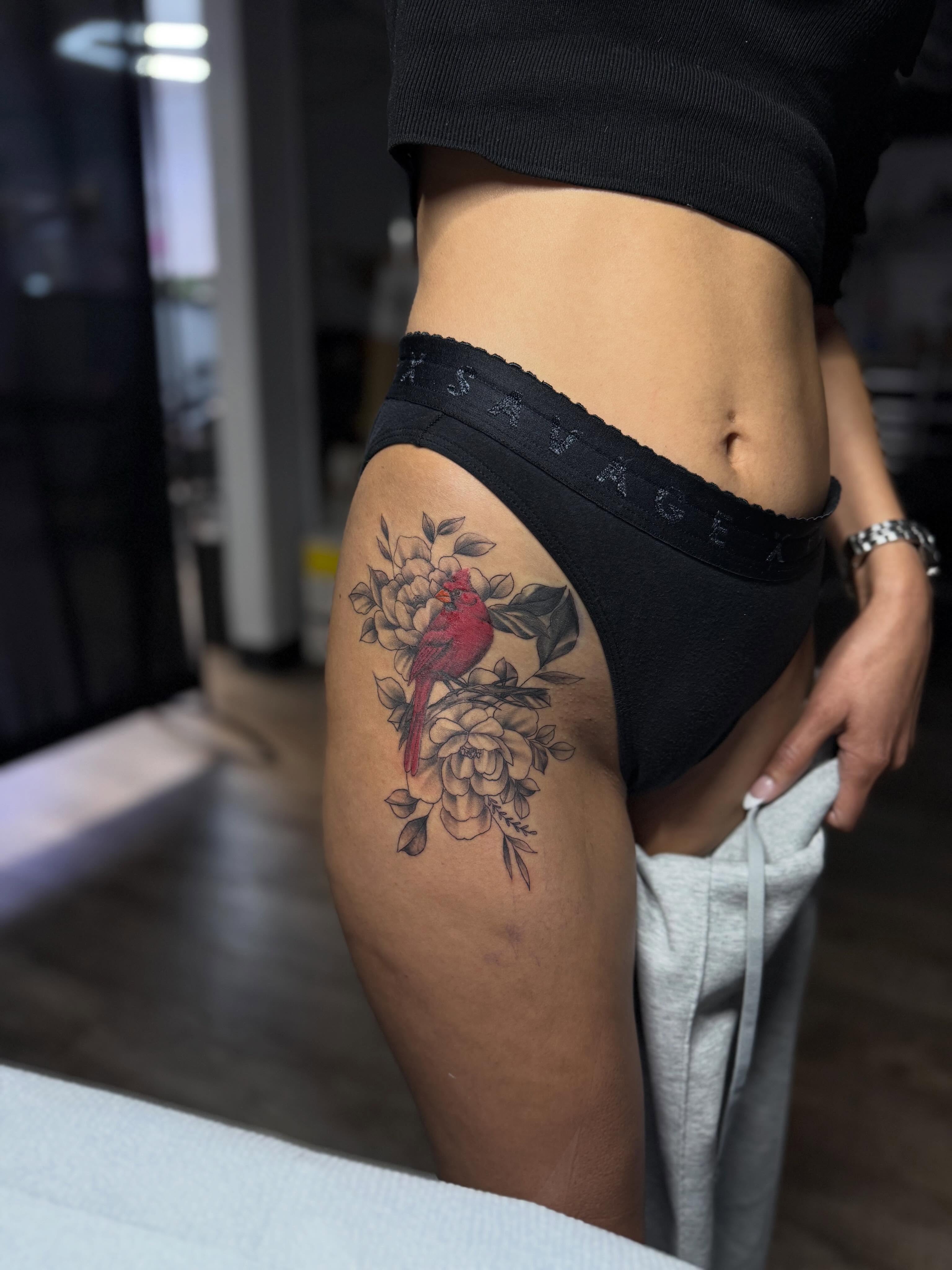 Tattoo by @theinklabartgallery — black_and_grey