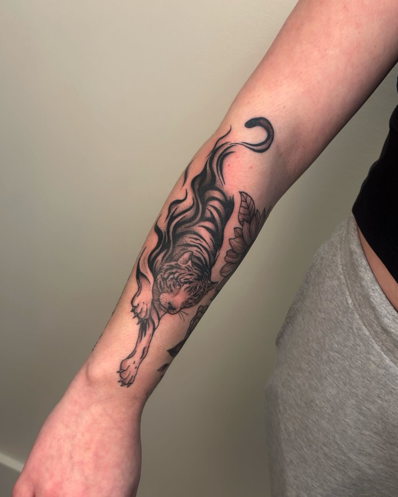 Tattoo by @lexjjart — black_and_grey