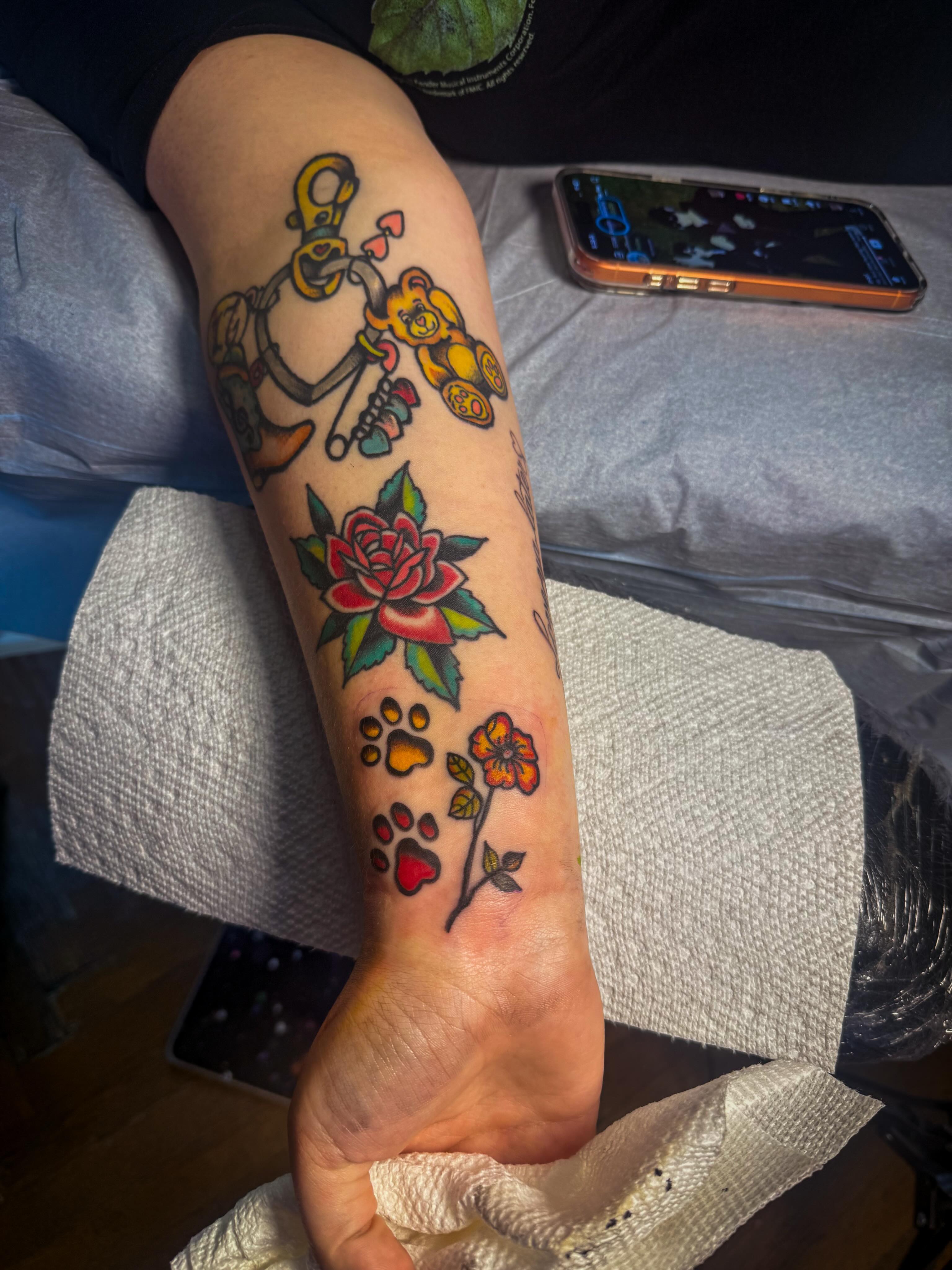 Tattoo by @bashtattooer — american_traditional