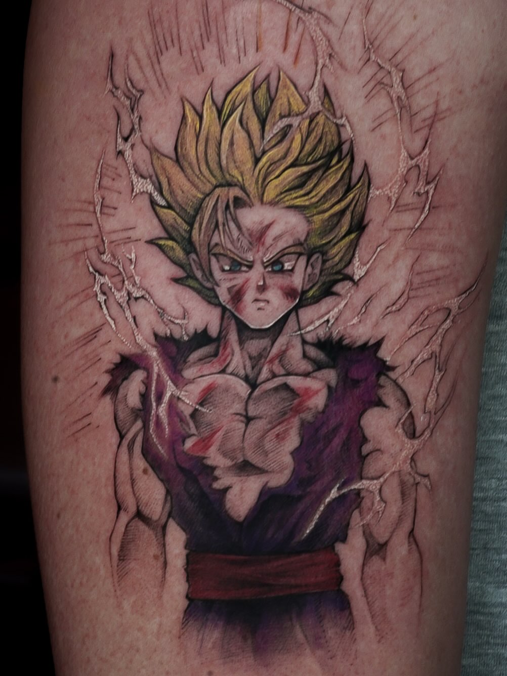 Tattoo by @chrisjtattoo — anime