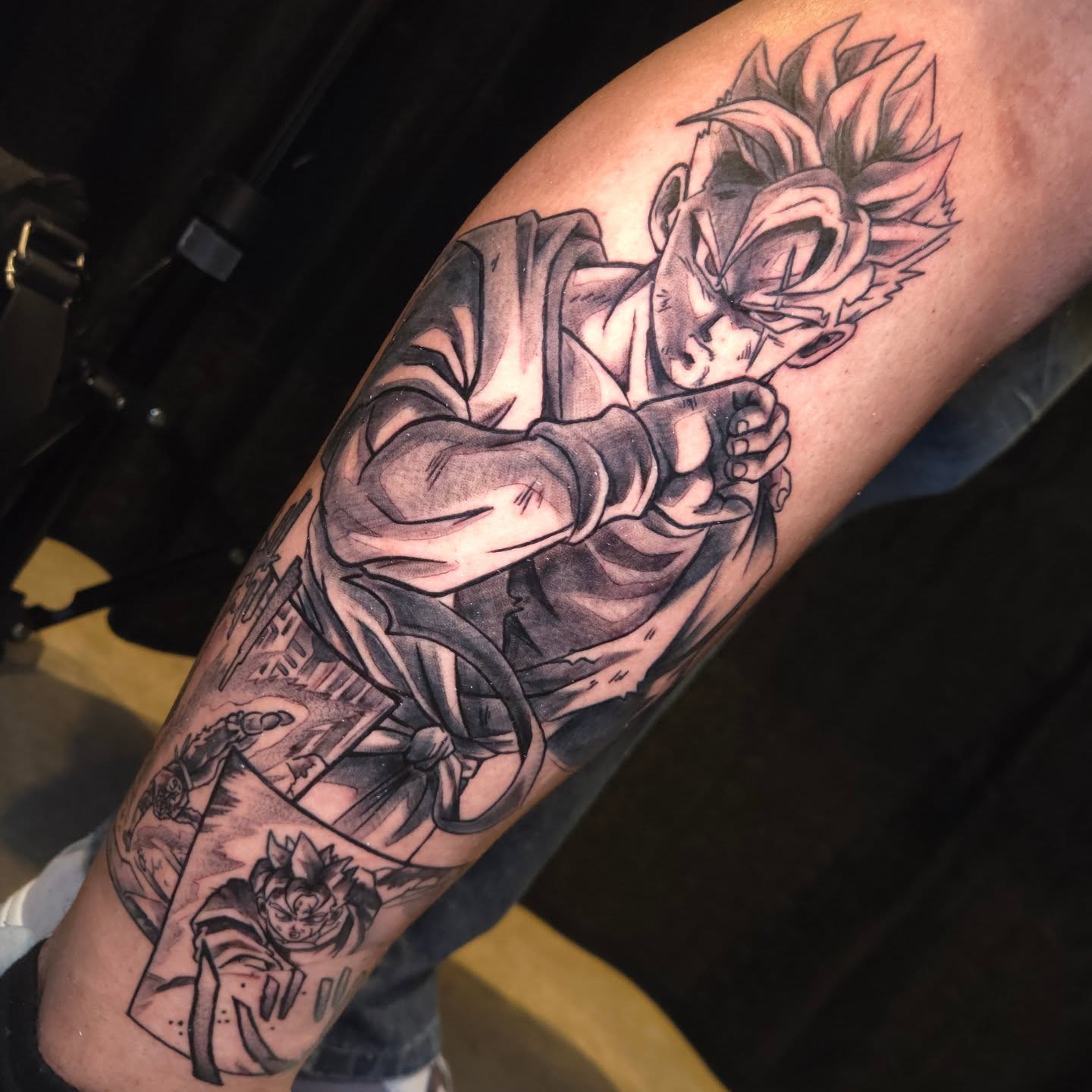 Tattoo by @tattoosbynicmann — anime