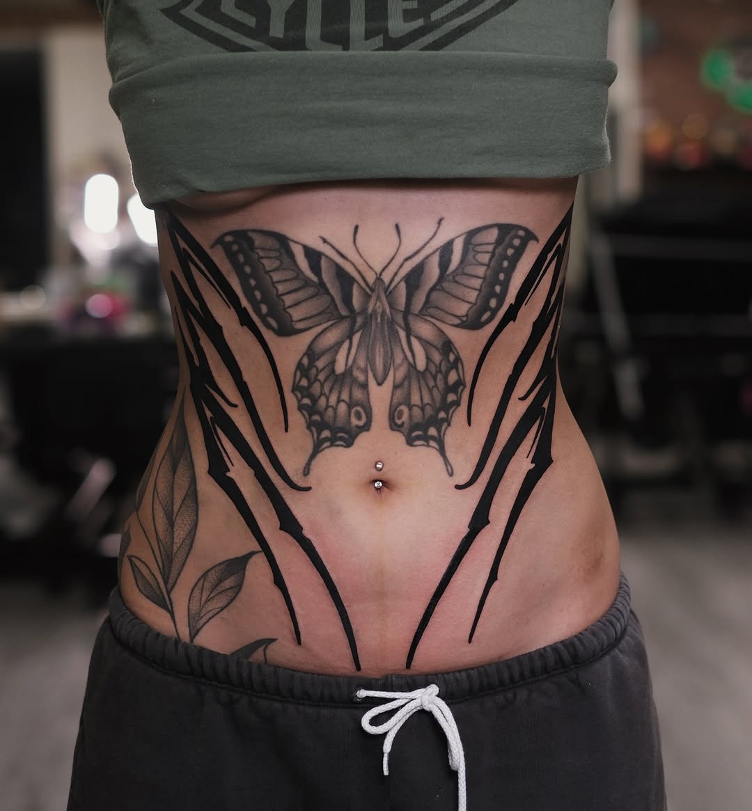 Tattoo by @deadssoul — black_and_grey, realism