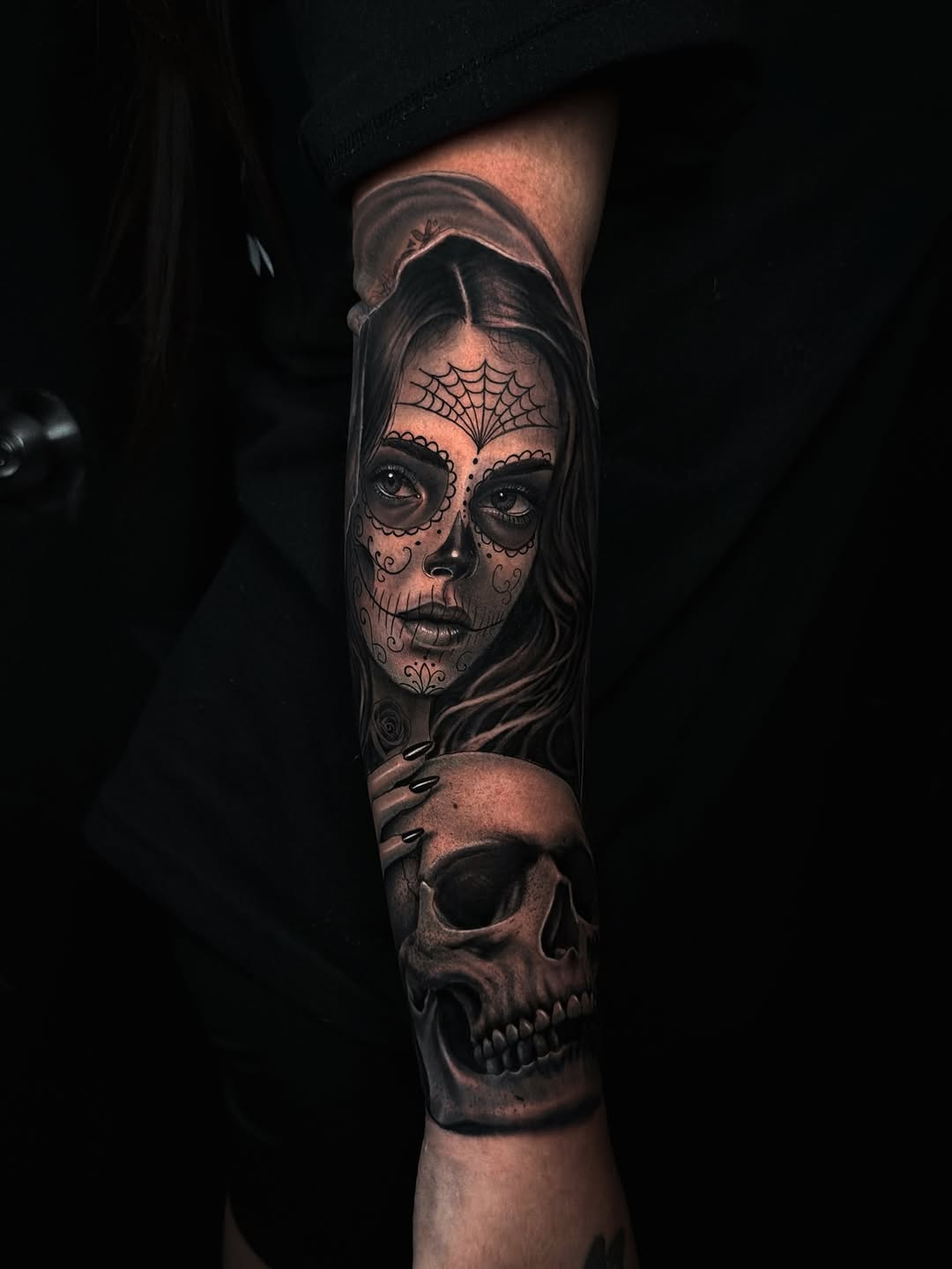 Tattoo by @screwhead_inkz — realism, black_and_grey