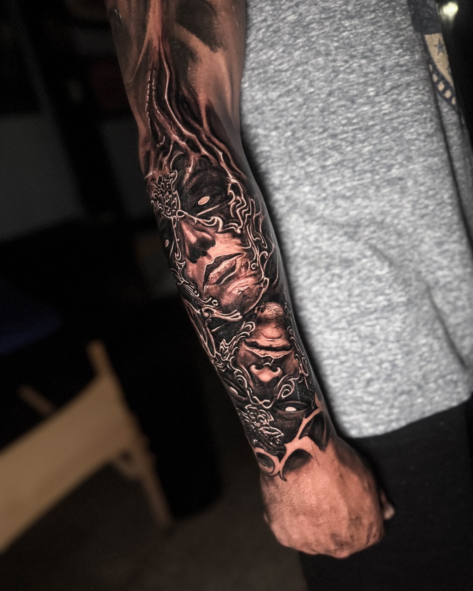 Tattoo by @brunomorettitattoo — dark_realism