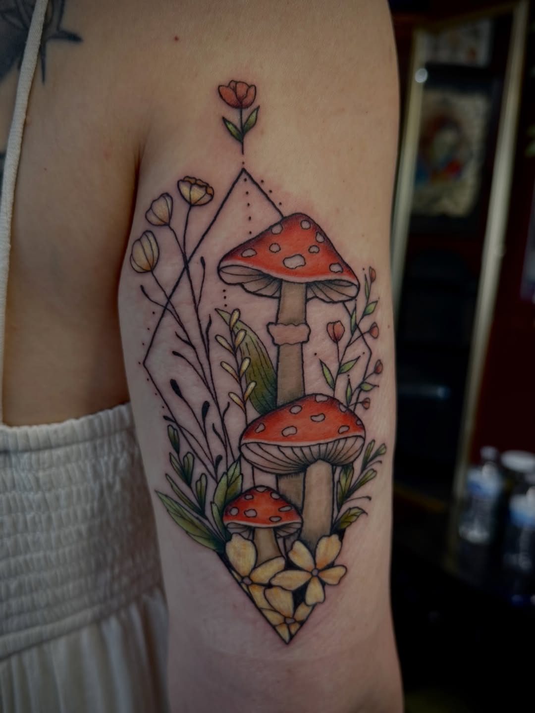Tattoo by @steviesbook — fine_line, illustrative