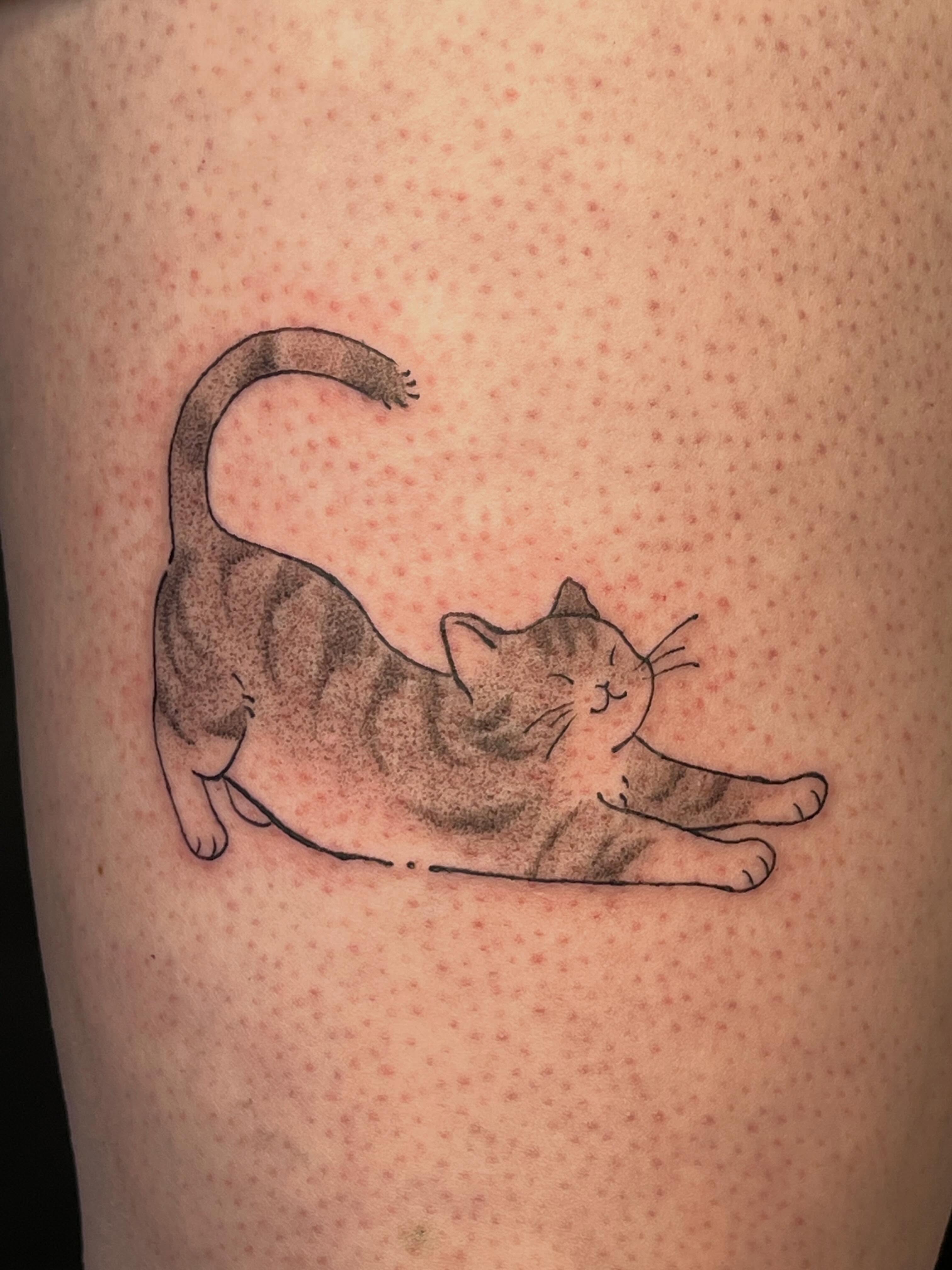 Tattoo by @soupbody — dotwork