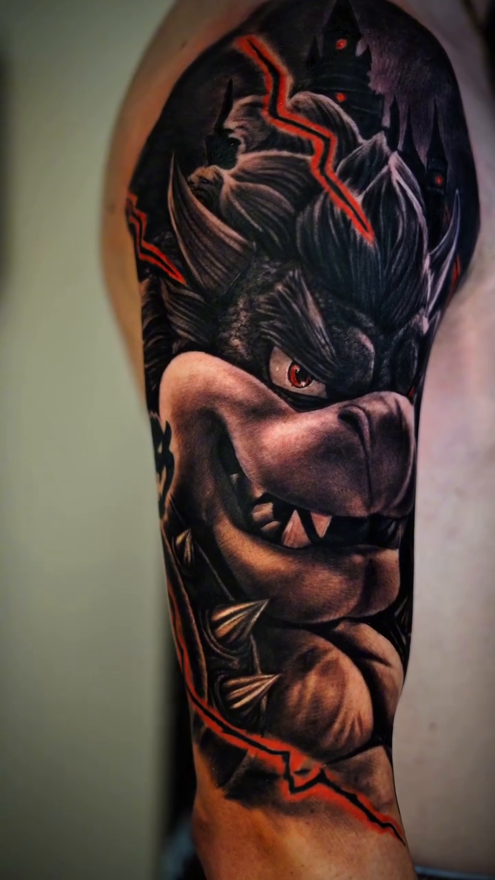 Tattoo by @angelo_tattooink — realism, dark_realism