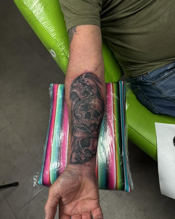 Tattoo by @justin_hofmeister_ — realism, dark_realism