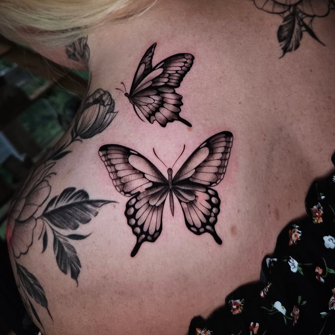Tattoo by @courtlynblissink — black_and_grey, realism