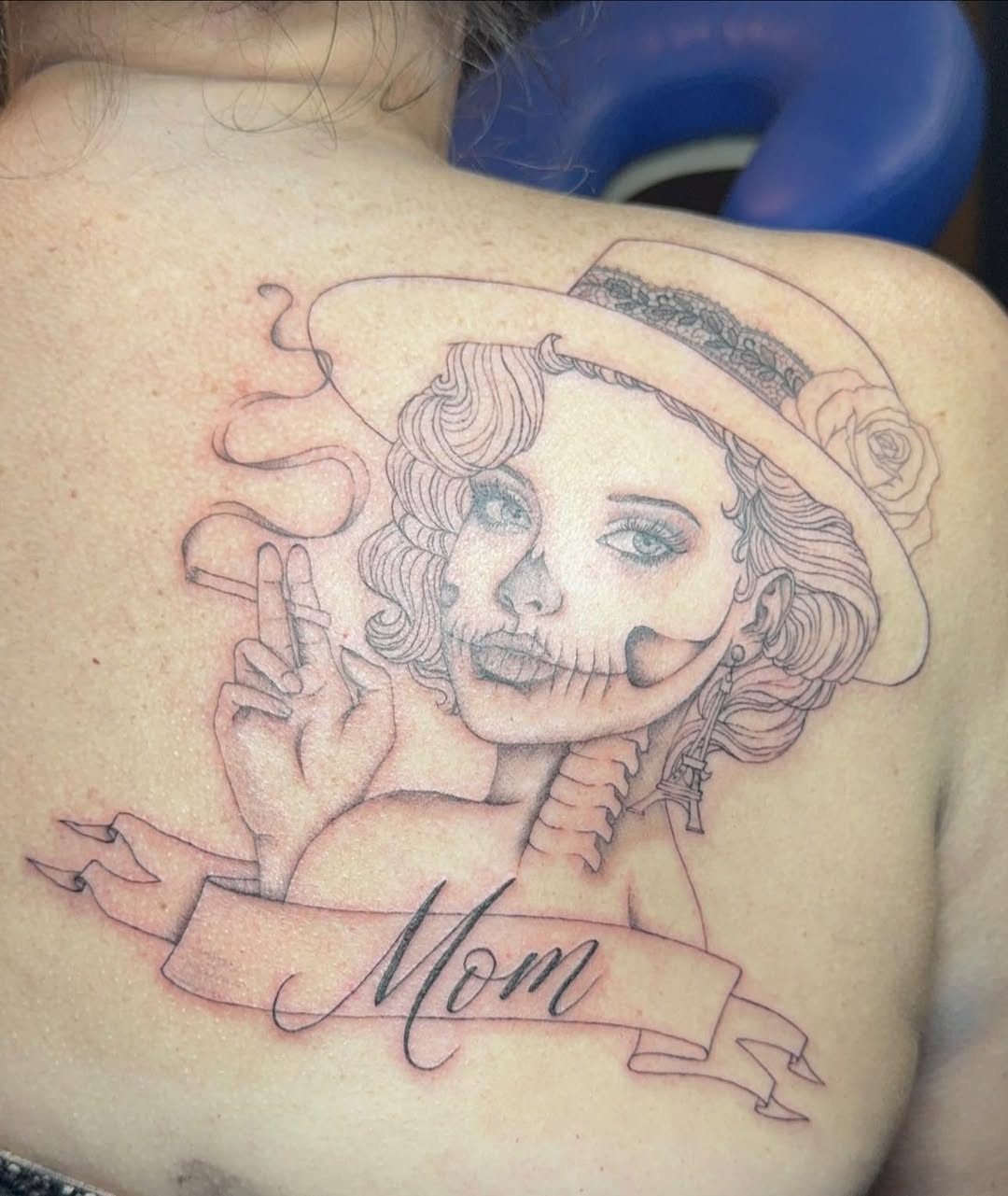 Tattoo by @tats.by.possum — fine_line, black_and_grey