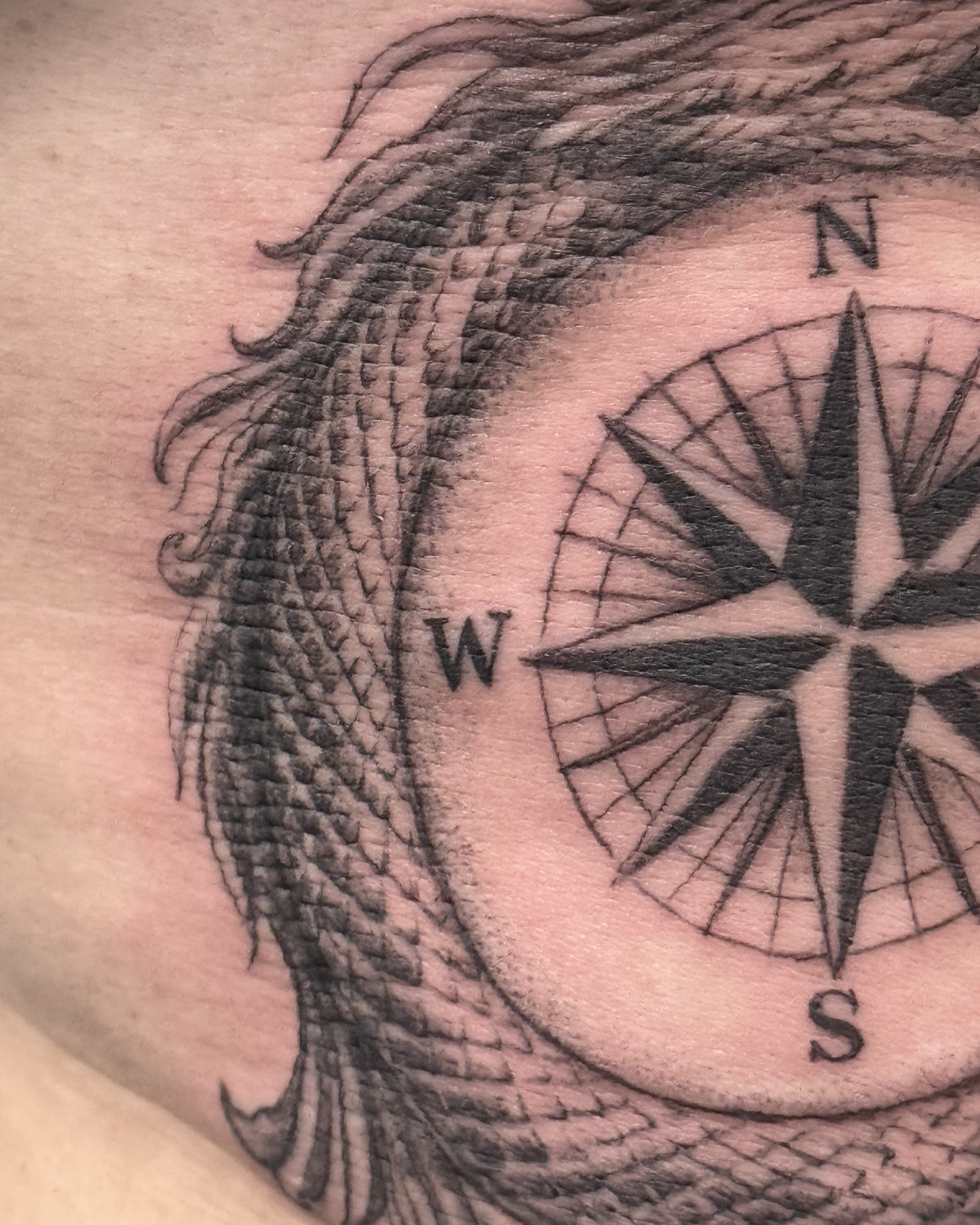 Tattoo by @natalierosas_ โ black_and_grey, realism