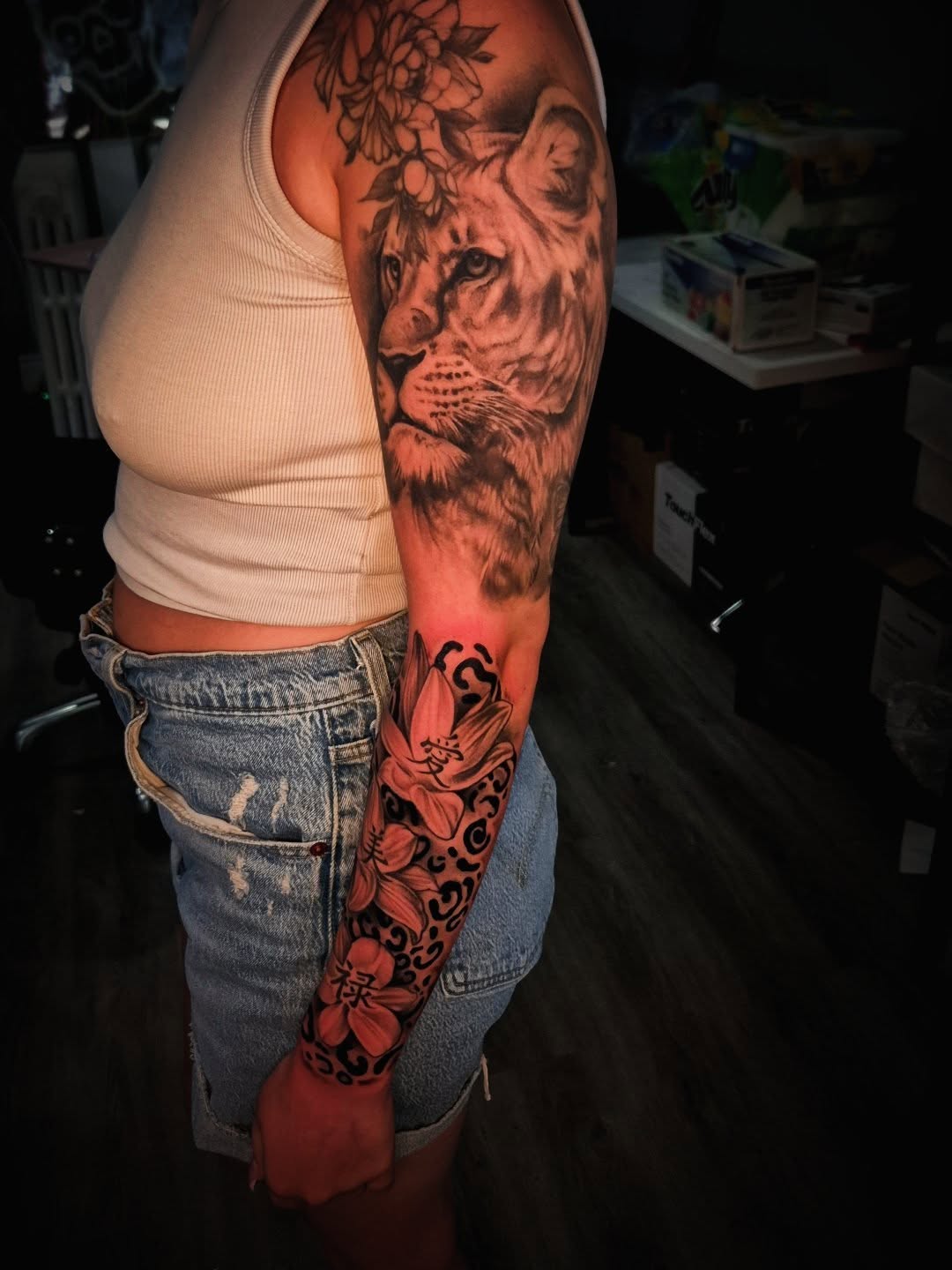 Tattoo by @wizard_tattooer — realism, black_and_grey