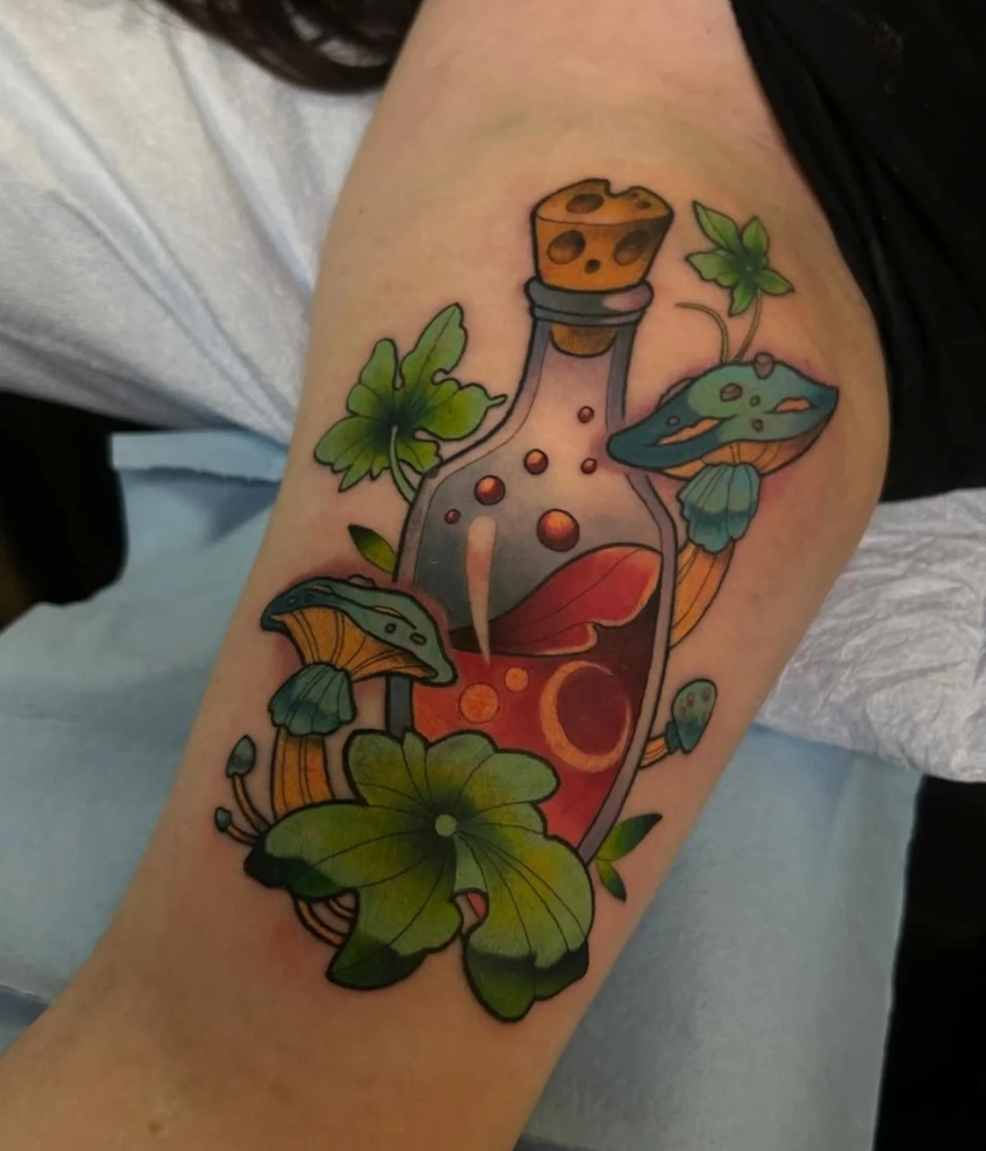 Tattoo by @unkindnessart — dotwork