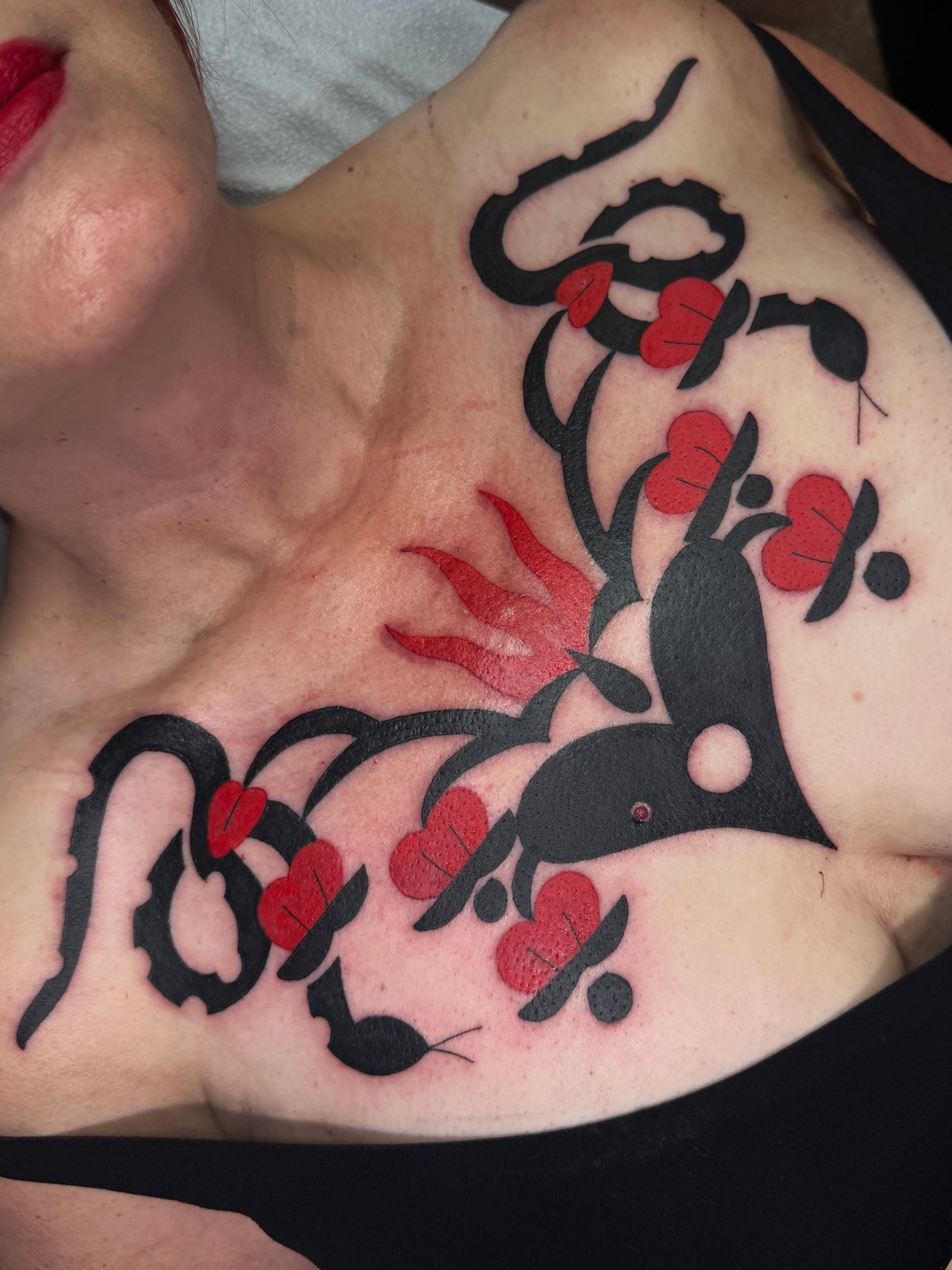 Tattoo by @lilygtattoo β black_and_grey