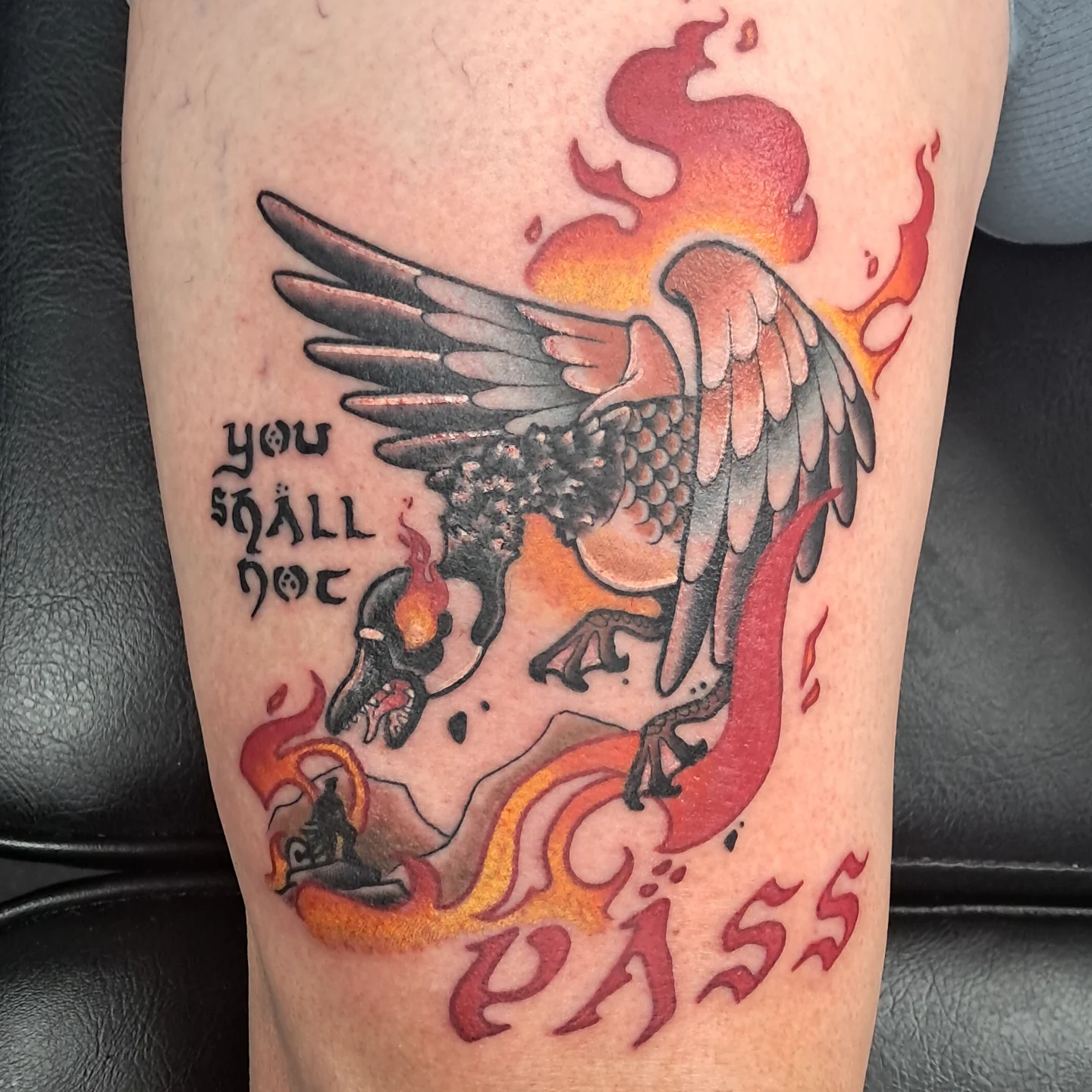 Tattoo by @mucks.tattoos โ american_traditional, dark_realism