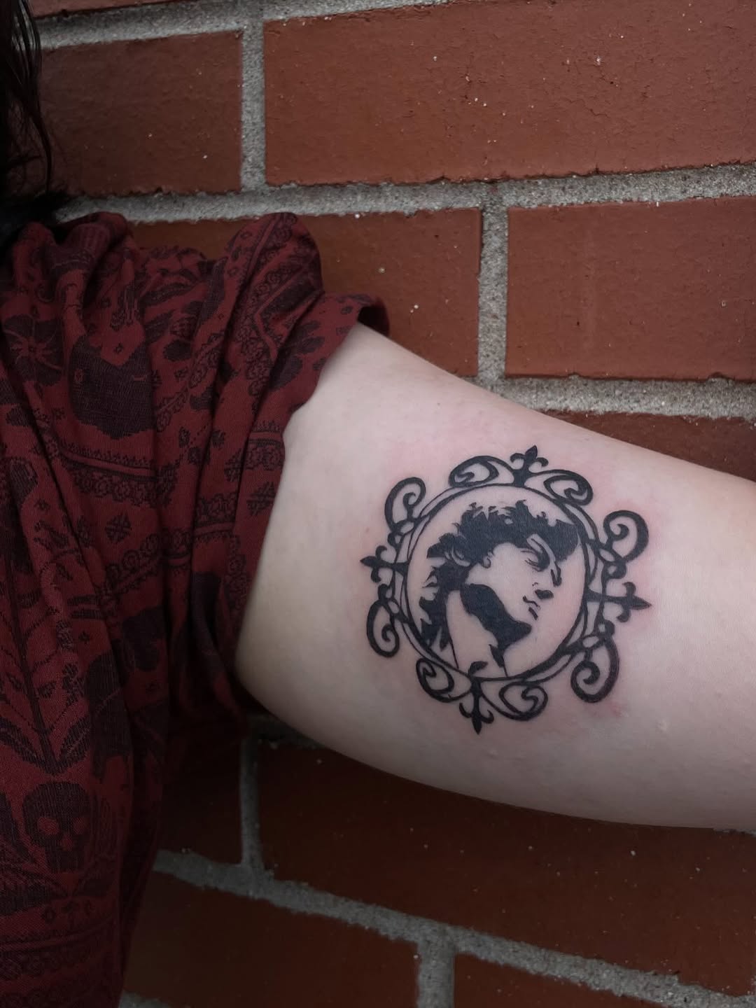 Tattoo by @holy3tattoos — black_and_grey, ornamental