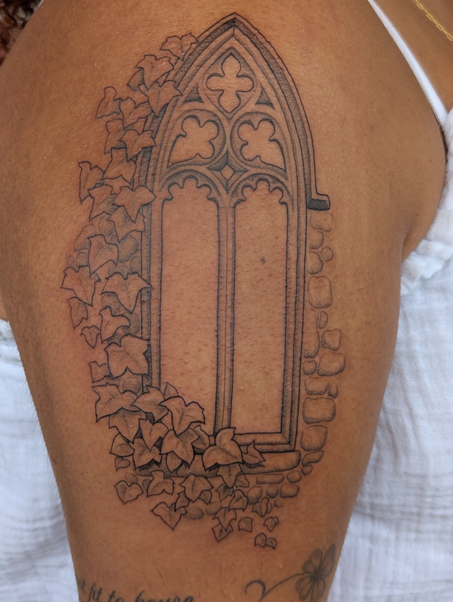Tattoo by @colormemegantattoos โ black_and_grey
