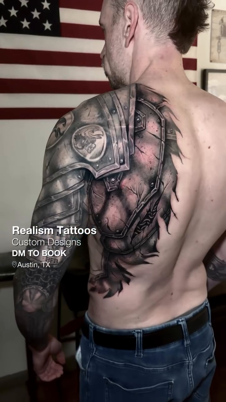 Tattoo by @henrryink — realism, black_and_grey