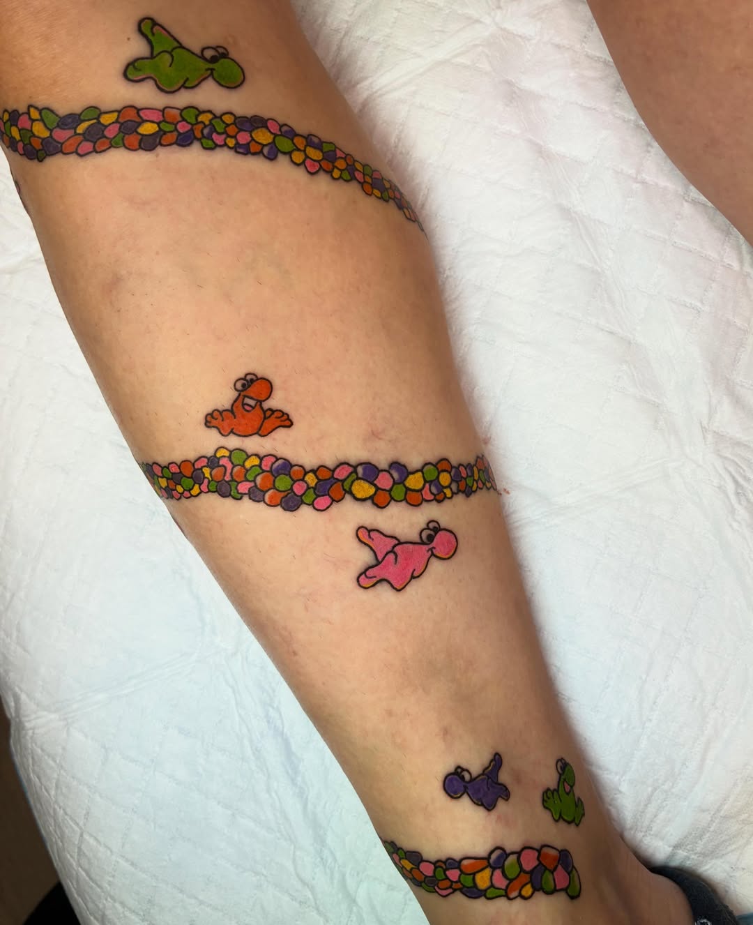 Tattoo by @marzxink — dotwork