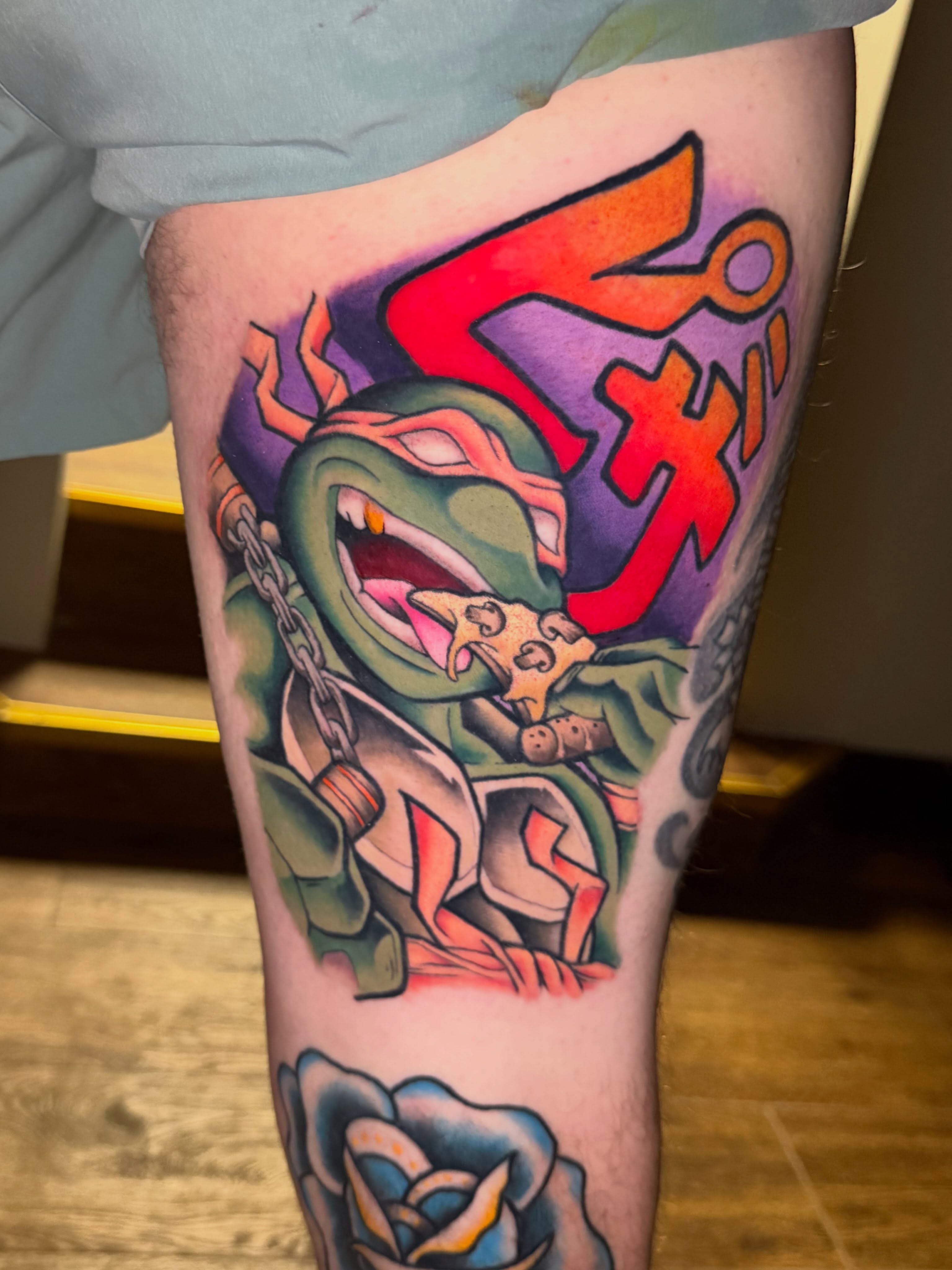 Tattoo by @bmtat2 — new_school, anime