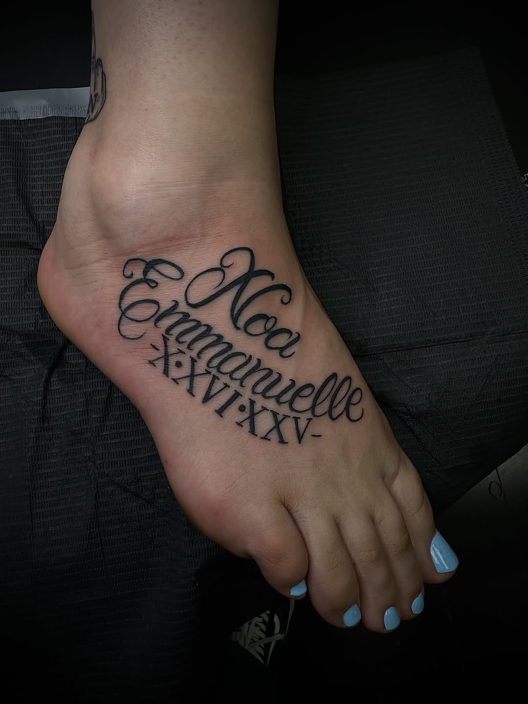 Tattoo by @blasttattooing — lettering_script