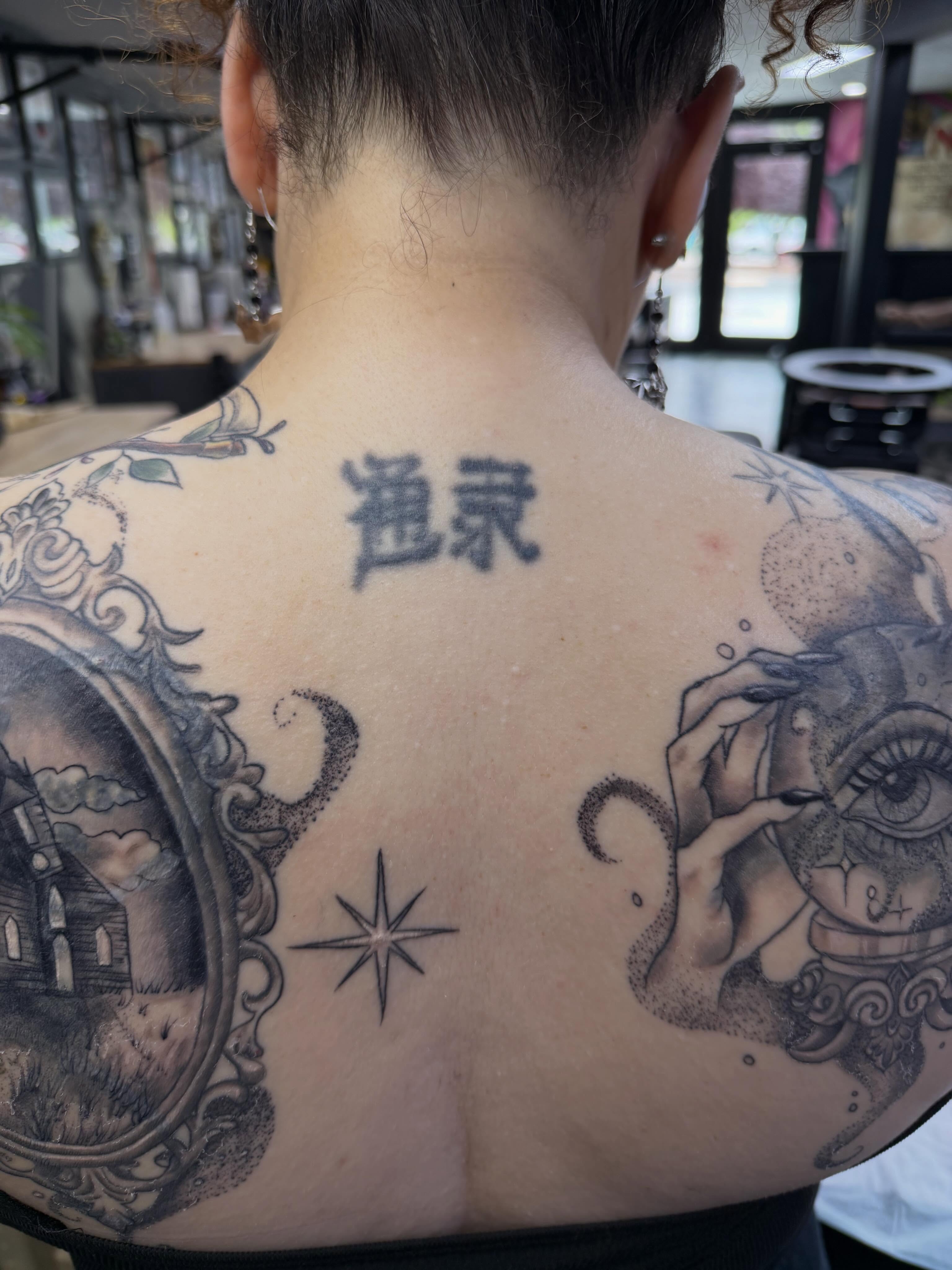 Tattoo by @_theinkwitch_ — black_and_grey, realism