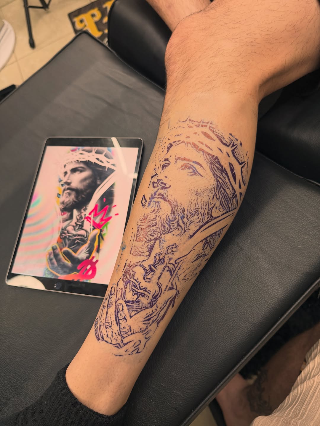 Sketch tattoo on the forearm by Aldocasales@tatto