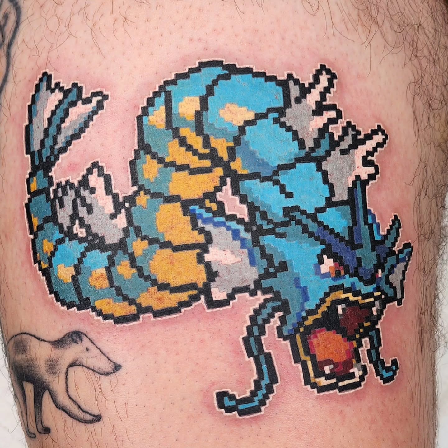 Tattoo by @babybluegotblues — dotwork