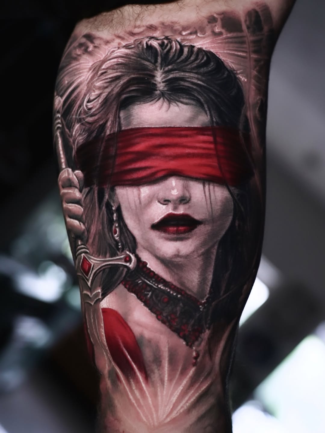 Tattoo by @xxtattoochrisxx — realism, dark_realism