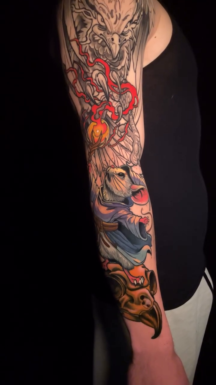 Tattoo by @_justin_reid_ — japanese_irezumi, neo_traditional