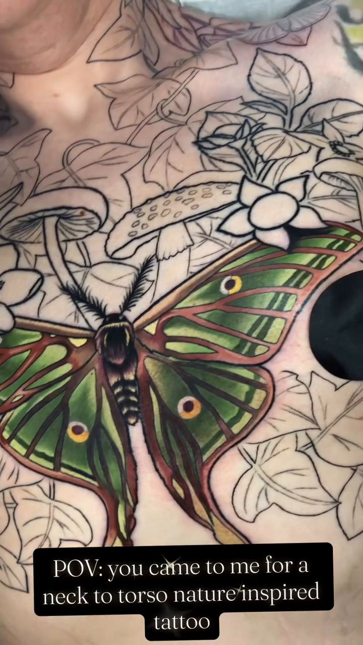 Tattoo by @emilywalkertattoo — realism, neo_traditional