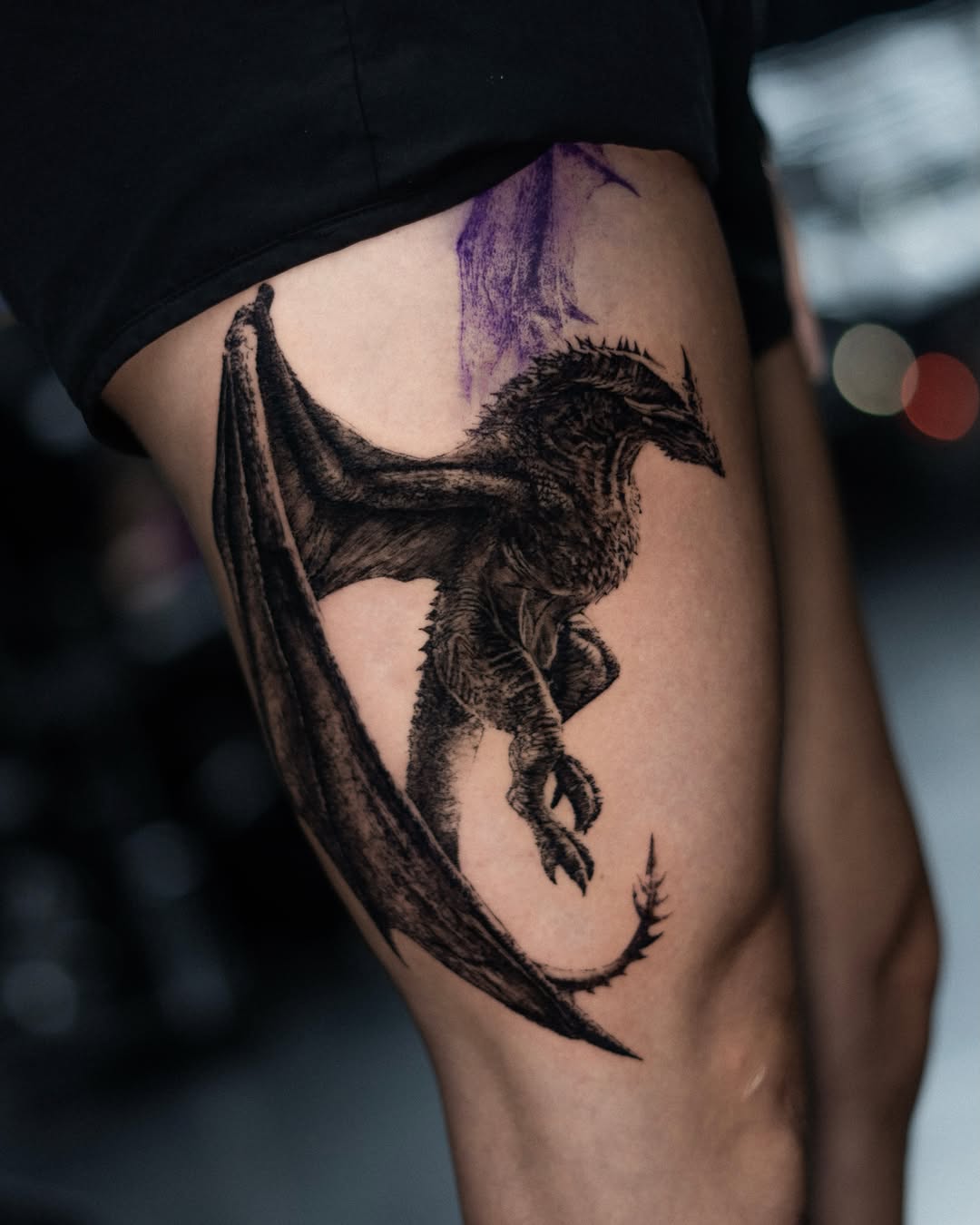 Tattoo by @ron.alvarez_tattoo — realism, black_and_grey