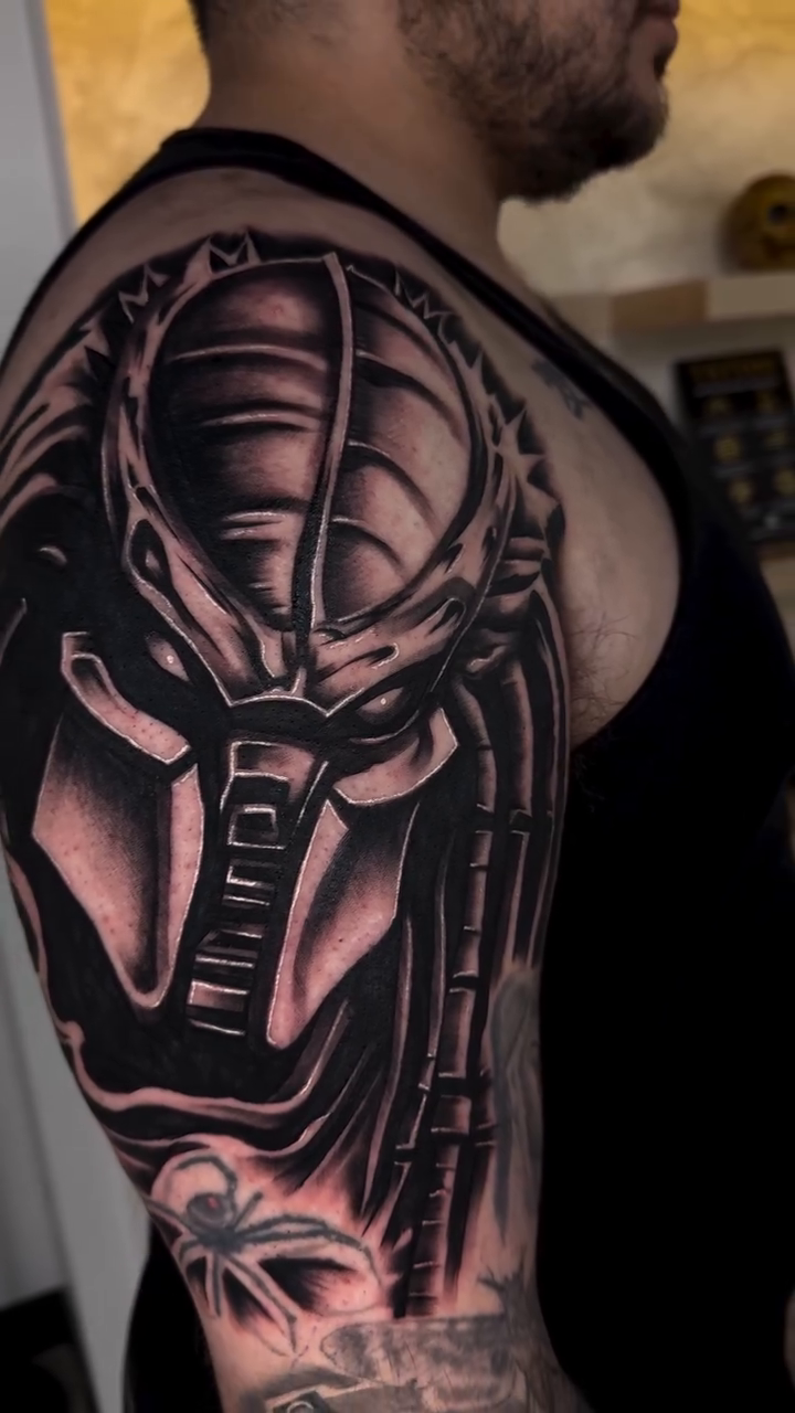 Tattoo by @ghostinkzz β realism, black_and_grey