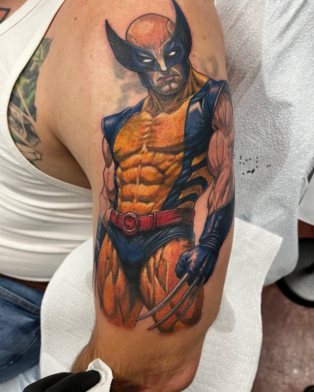 Tattoo by @vectordoe — realism
