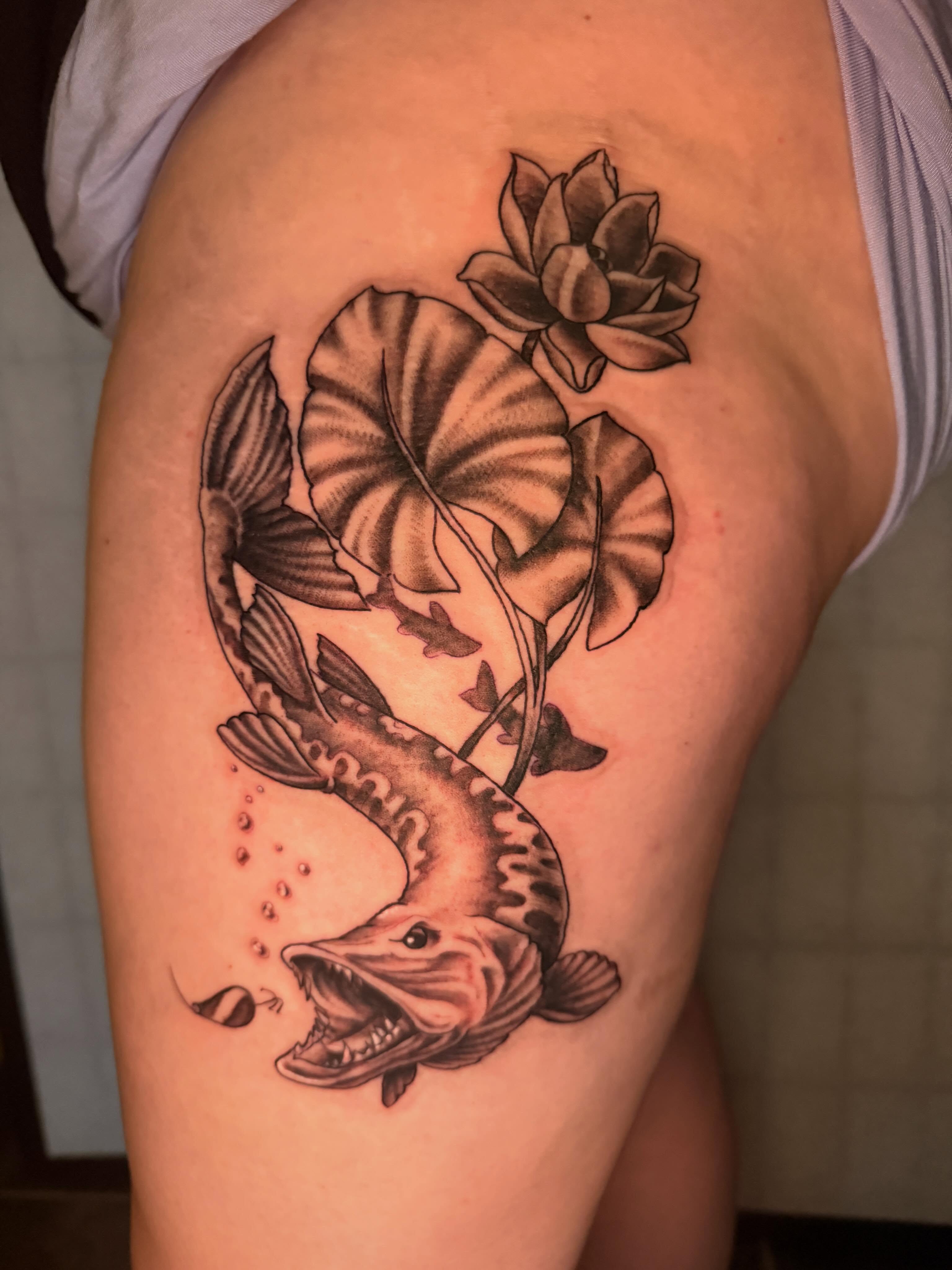 Tattoo by @samanthahouston_art — black_and_grey