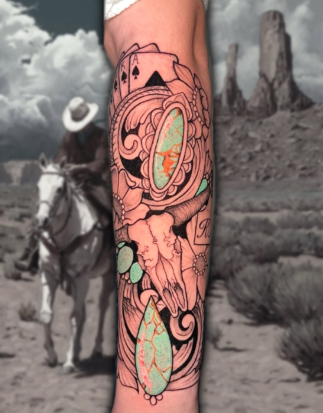Tattoo by @theghouligan — american_traditional, realism